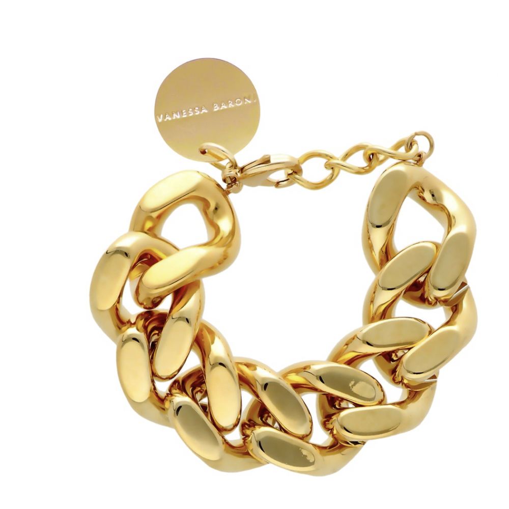 VANESSA BARONI bracelet GREAT gold by Katie Nat Coiffure