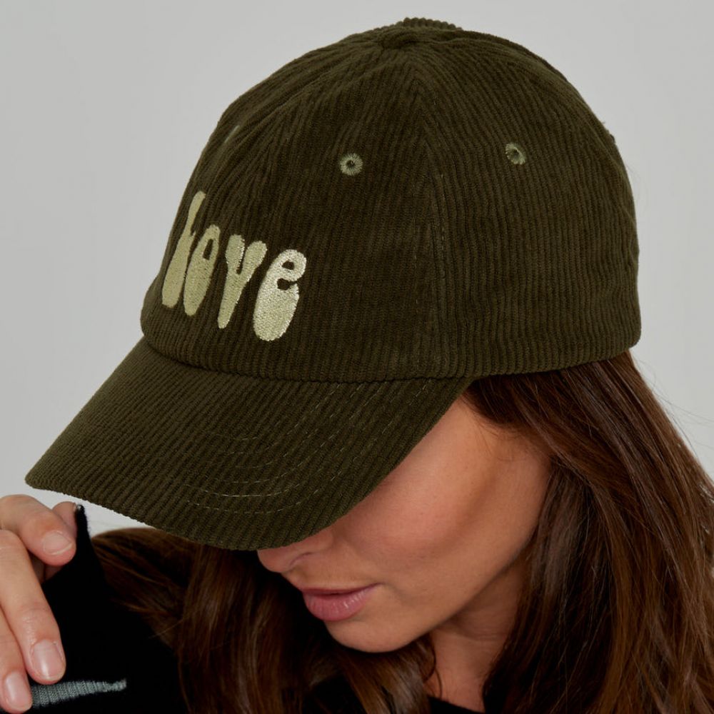 FIVE<br>Casquette Love Kaki – Image 3