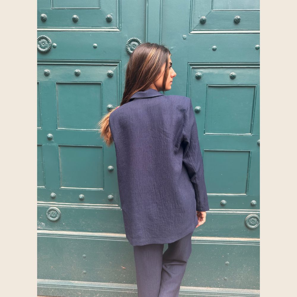 Veste Ginette Marine – Image 2