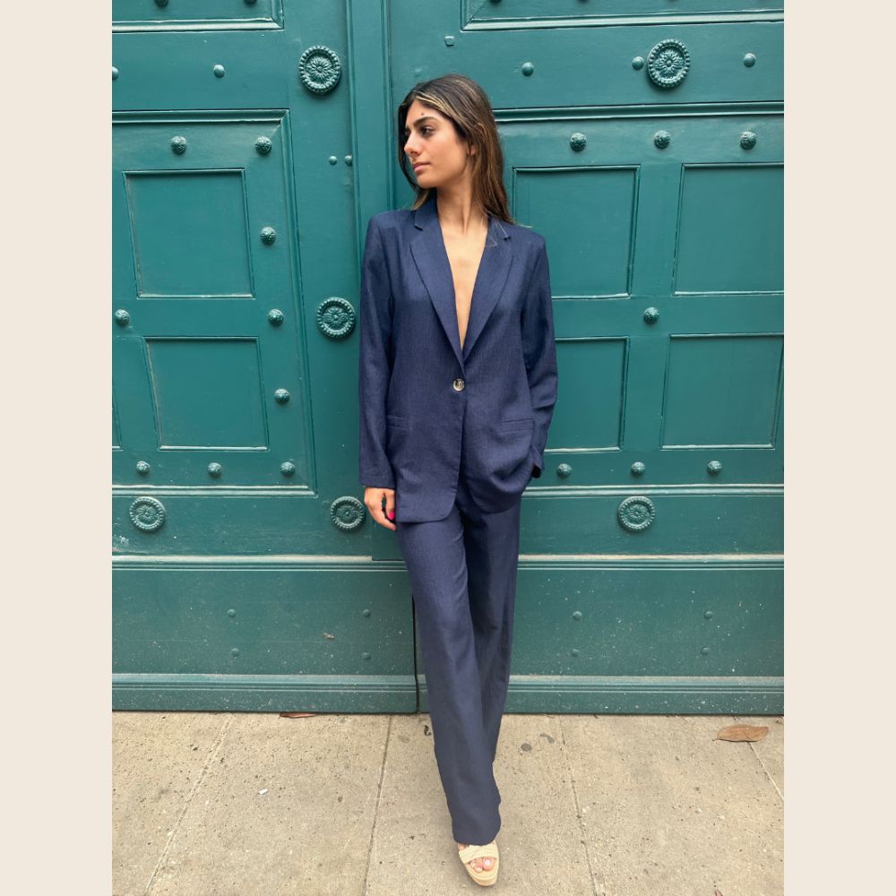 Veste Ginette Marine – Image 3