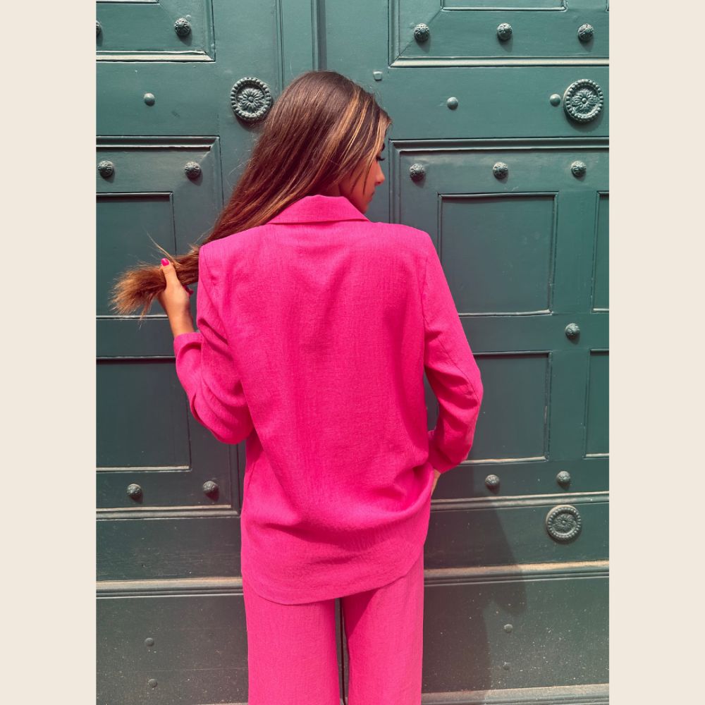 Veste Ginette Rose – Image 2