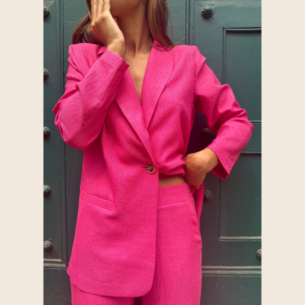 Veste Ginette Rose – Image 3