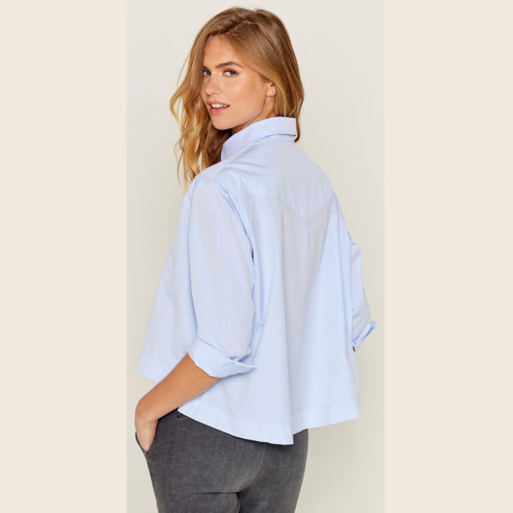 FIVE Clarence Chemise bleu – Image 3