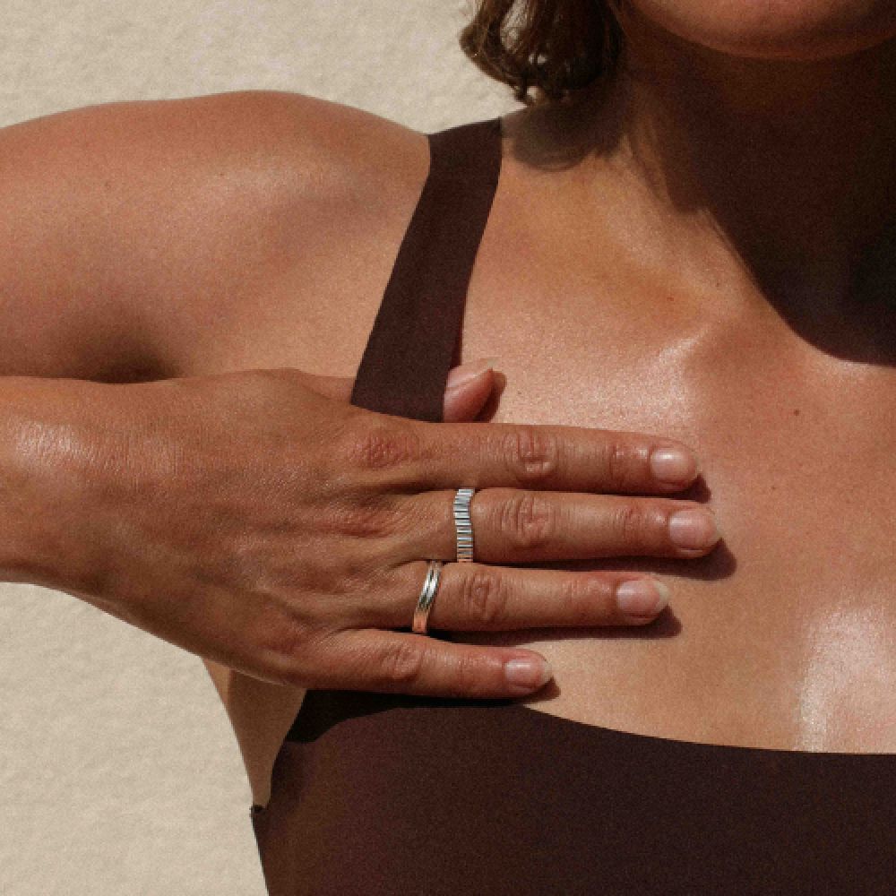 MAYRENA Bague Memphis Argent – Image 2