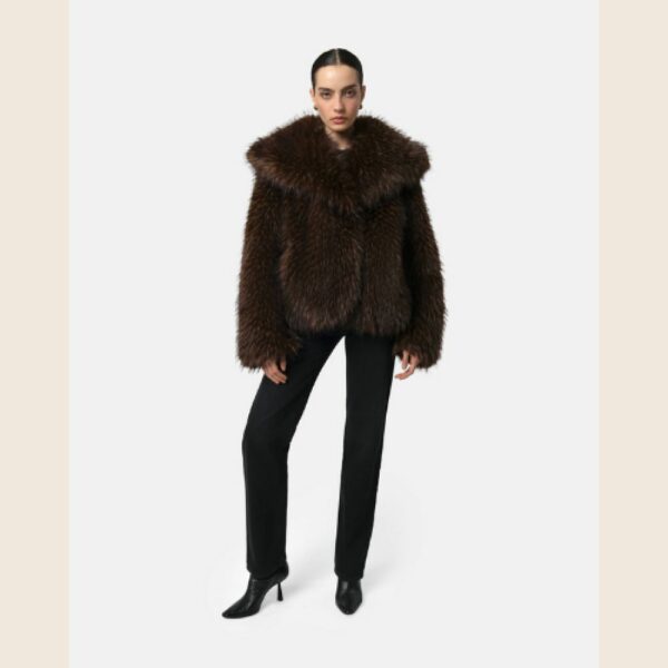 APPARIS Manteau Yara Dark Brown