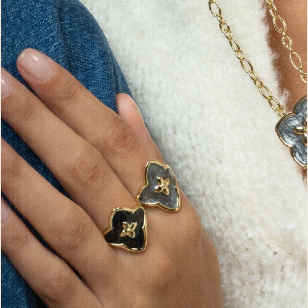 CABIROL Bague Angie Noir – Image 3