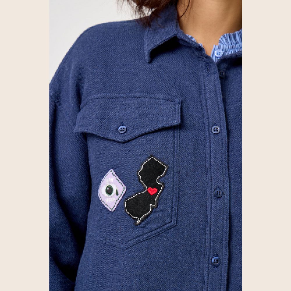 FIVE H25 Chemise Cornelly Navy – Image 3