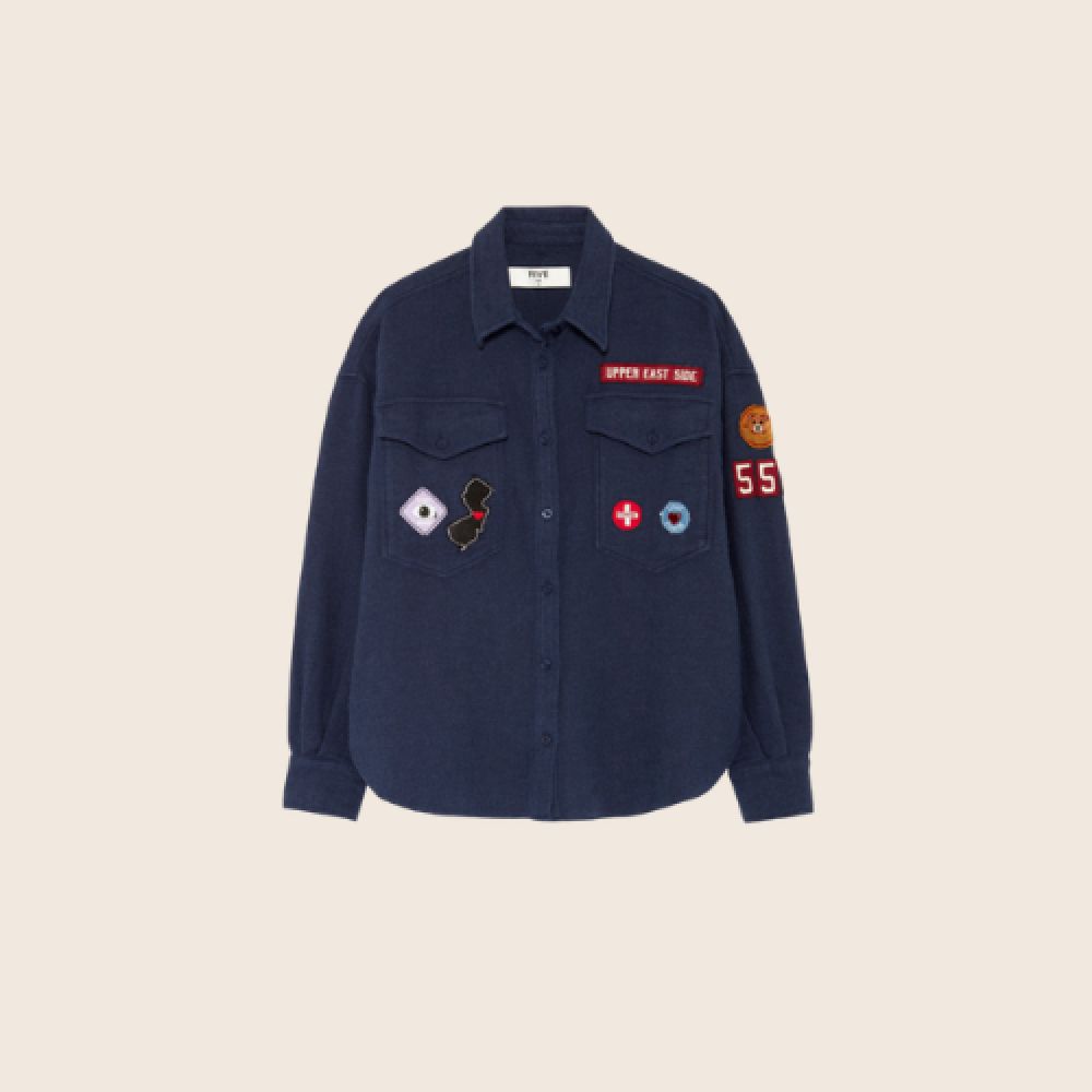 FIVE H25 Chemise Cornelly Navy – Image 4