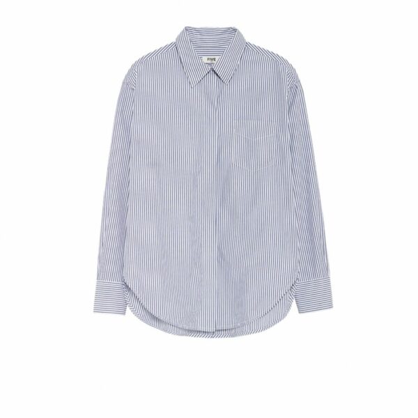 FIVE H25 Chemise Cyrus bleu rayé