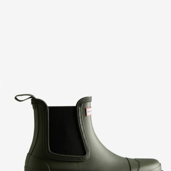 HUNTER Bottines Vertes