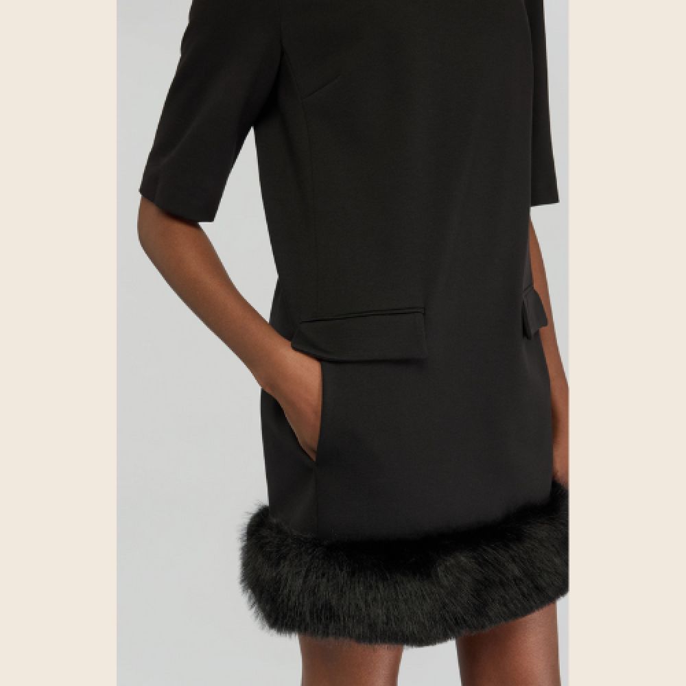 SEMICOUTURE H25 Robe Arcadia Noir – Image 4