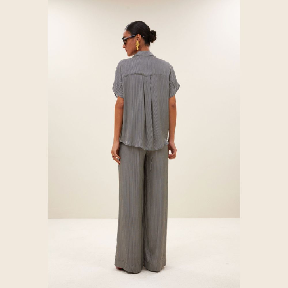 BY-BAR E26 Blouse Barley Silky 886 Jet Black – Image 4