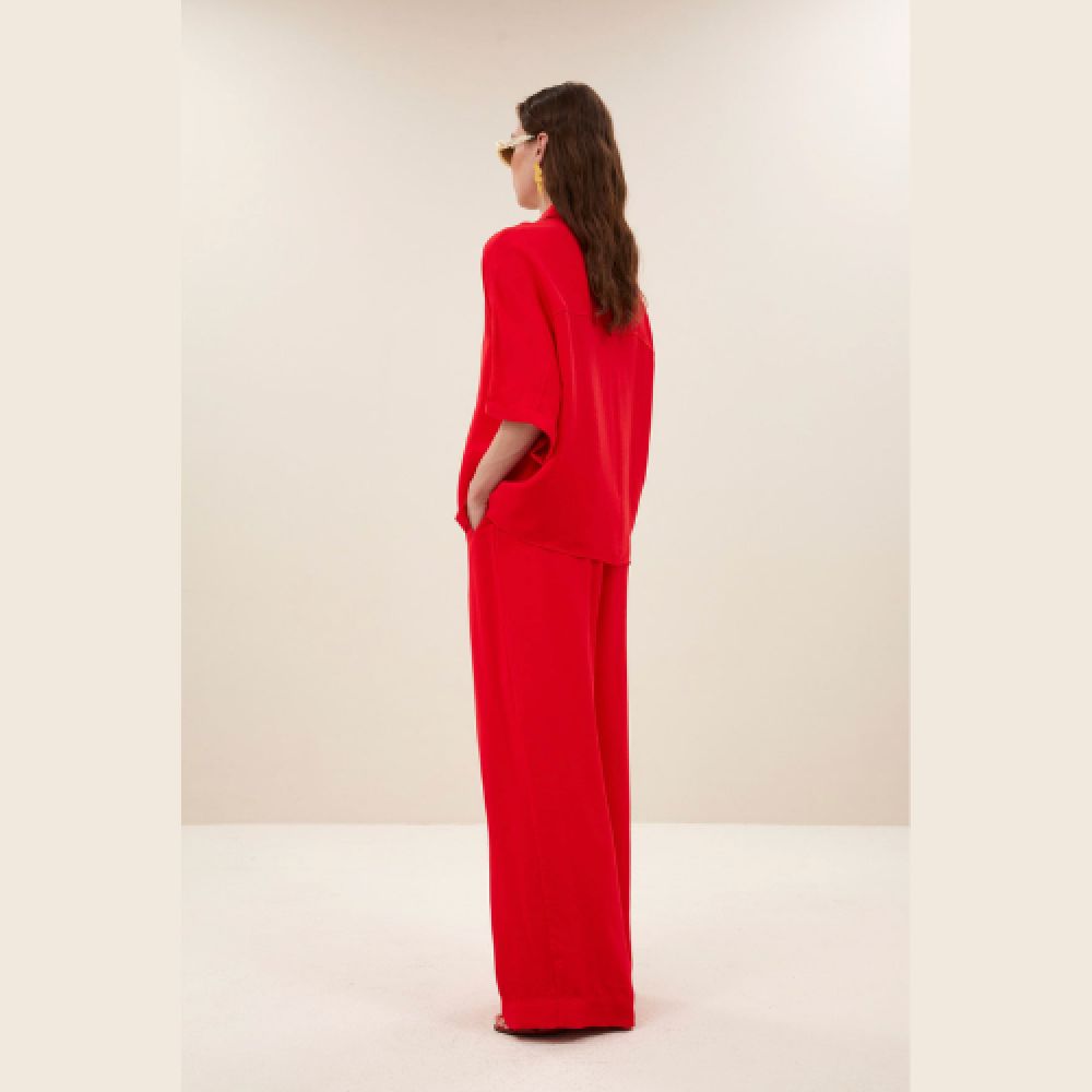 BY-BAR E26 Blouse Sunny Satin Stripe 1318 Lolipop – Image 4