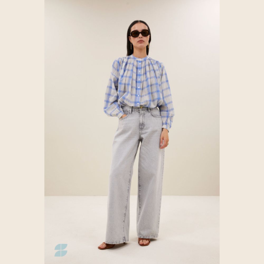 BY-BAR E26 Jeans Lilo Light Grey Denim