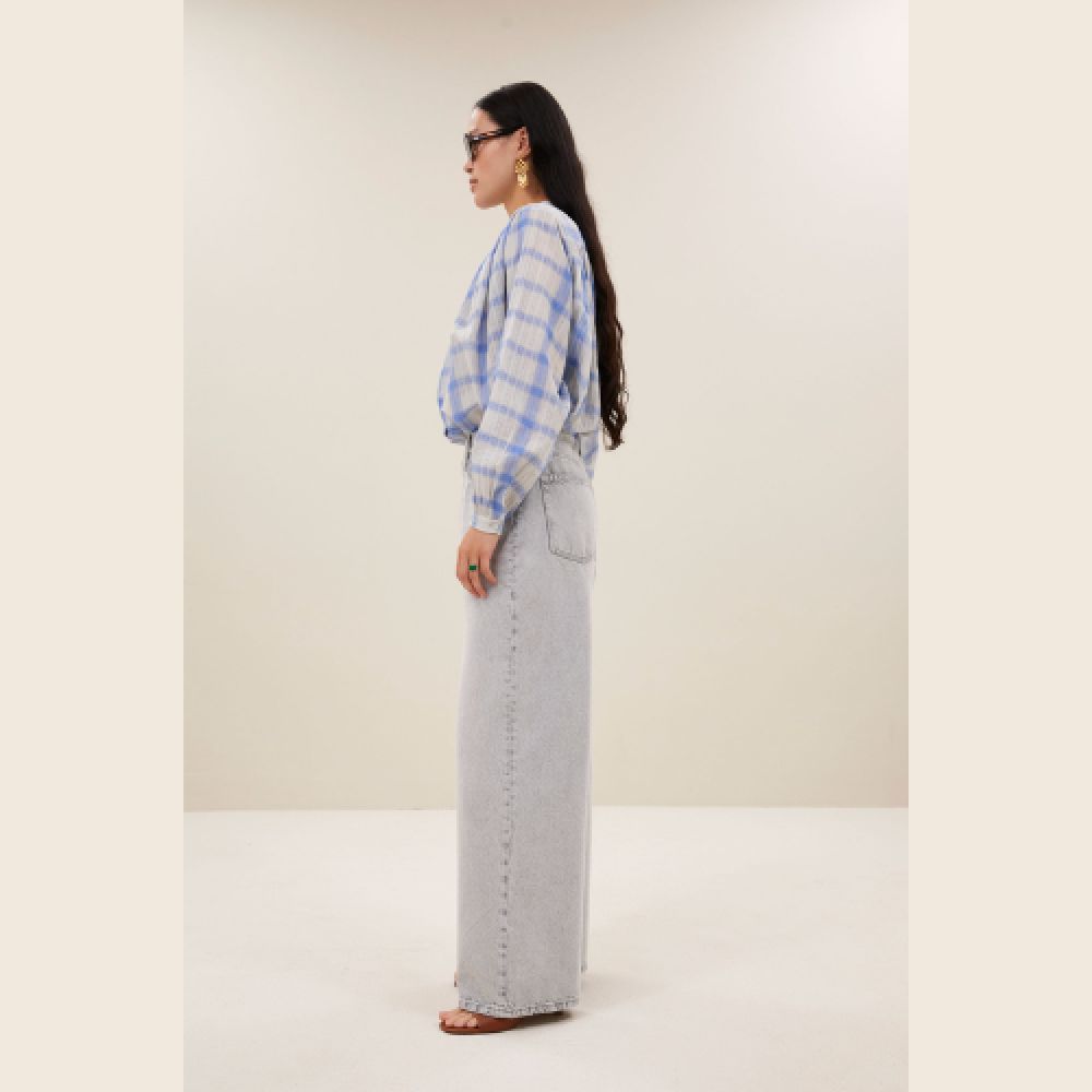 BY-BAR E26 Jeans Lilo Light Grey Denim – Image 2