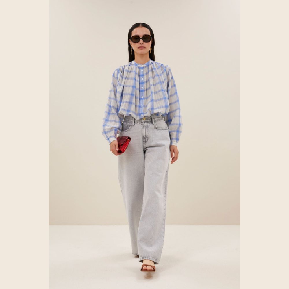 BY-BAR E26 Jeans Lilo Light Grey Denim – Image 4