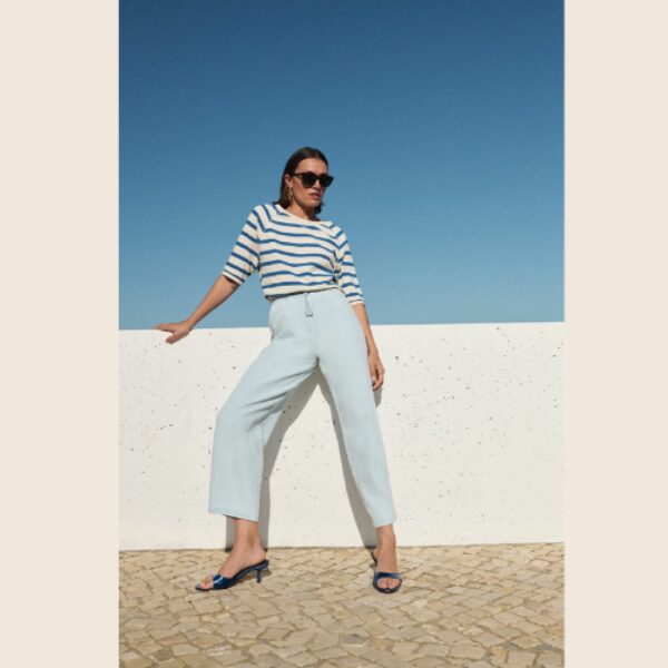 BY-BAR E26 Pantalon Denim Bleached 710