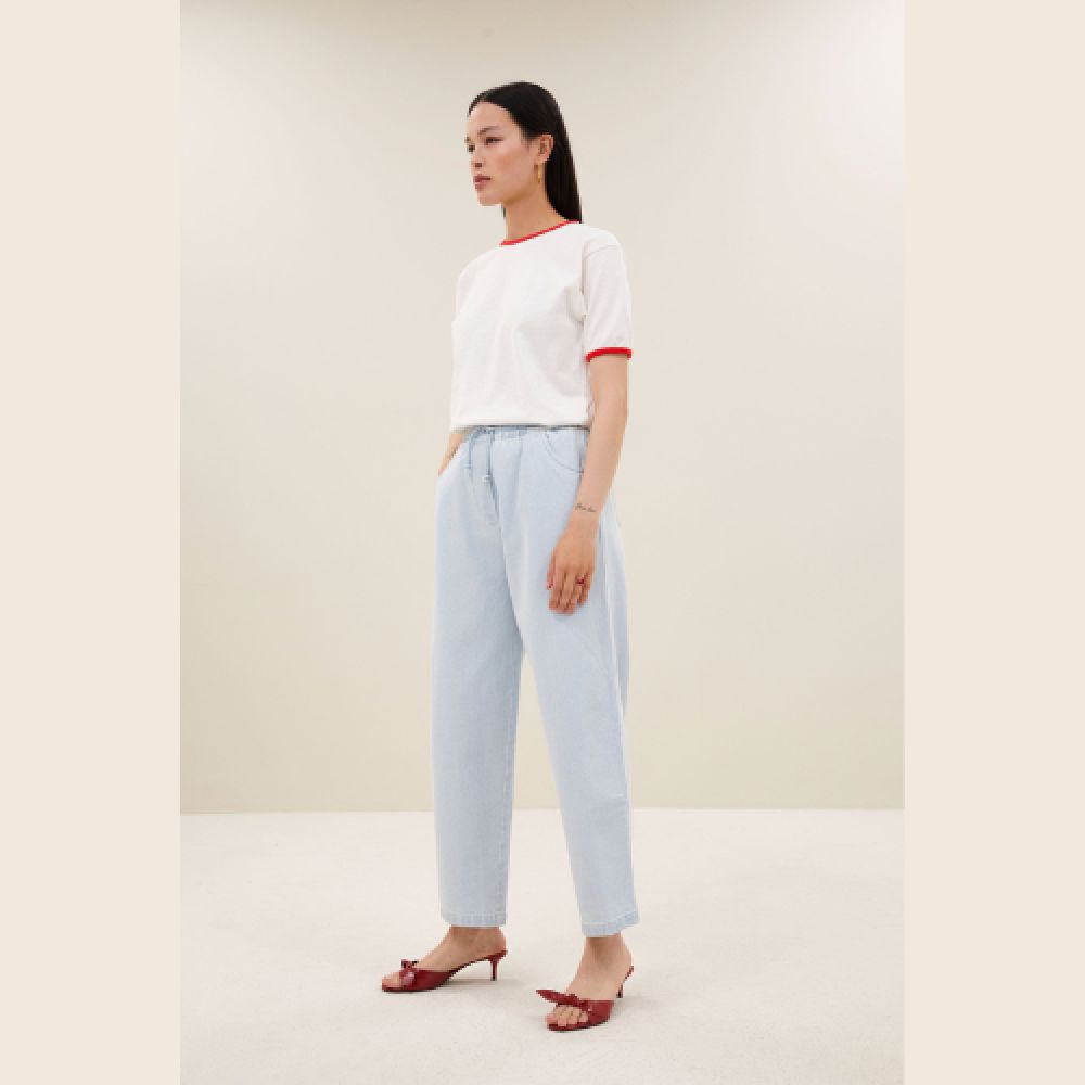 BY-BAR E26 Pantalon Denim Bleached 710 – Image 2