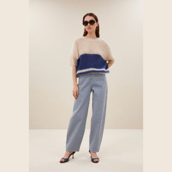 BY-BAR E26 Pullover Nino Vintage Navy