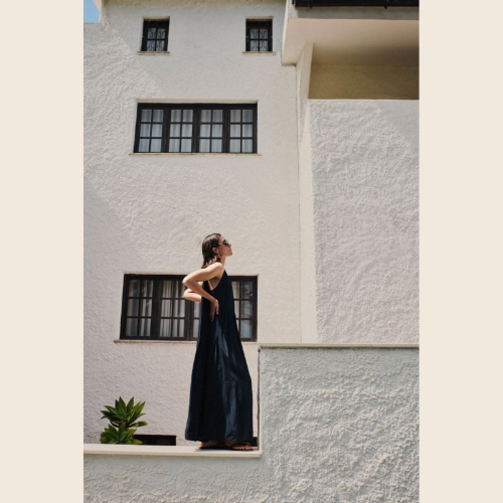 BY-BAR E26 Robe Peggy Twill 1630 Captain Blue