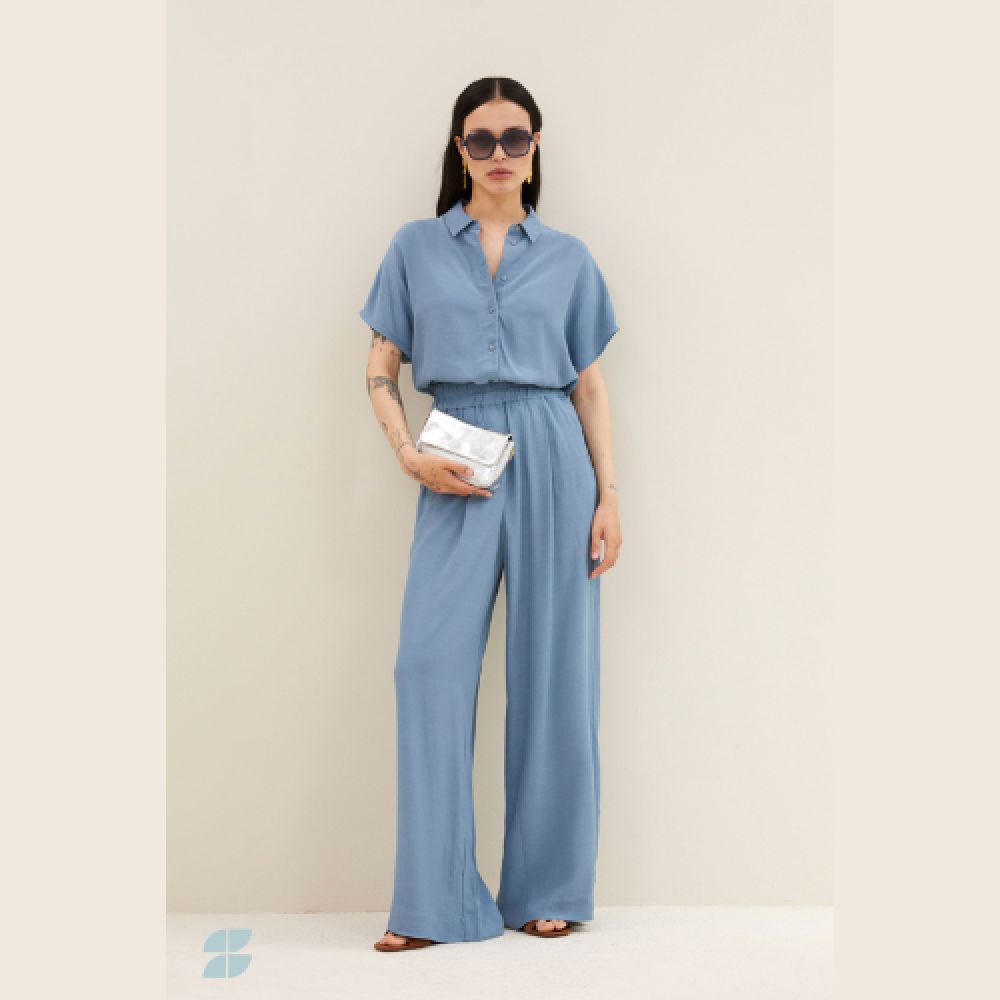 BY-BAR S26 Blouse Barley 1712 Viscose Rustic Sienna – Image 2