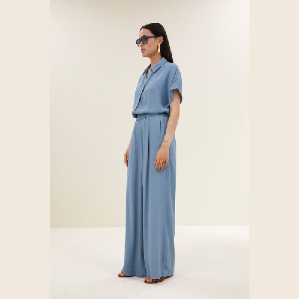 BY-BAR S26 Blouse Barley 1712 Viscose Rustic Sienna – Image 3