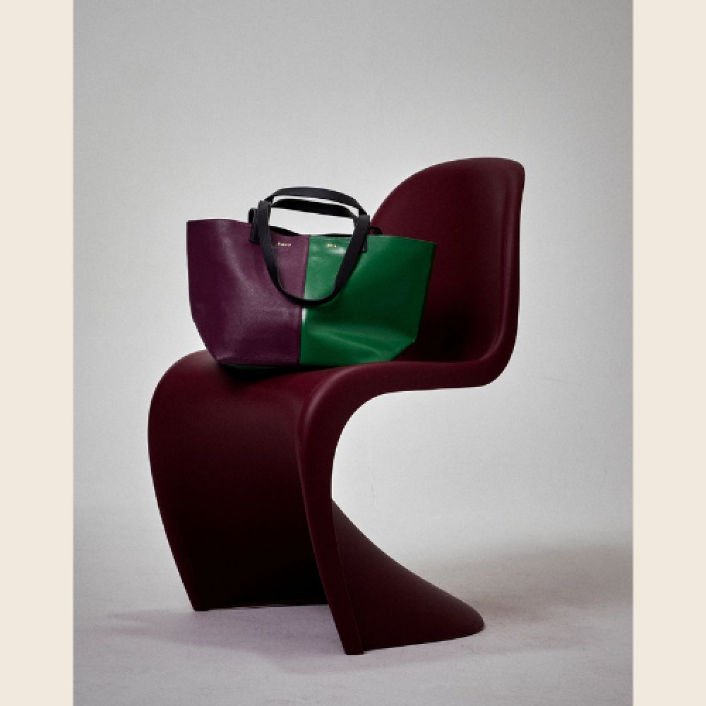 CAHU Pratique small Dark Green / Eggplant – Image 3