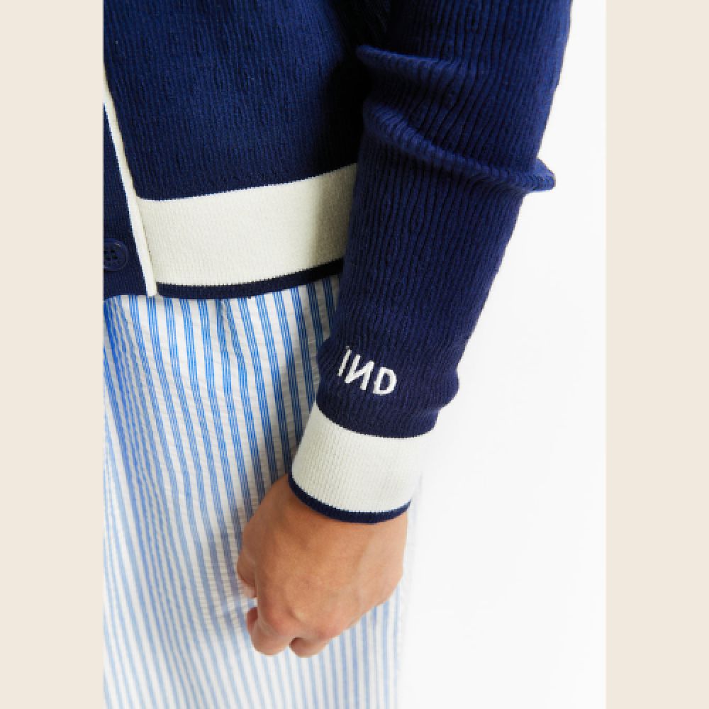 INDEE S26 Gilet Ajusté Marine – Image 3