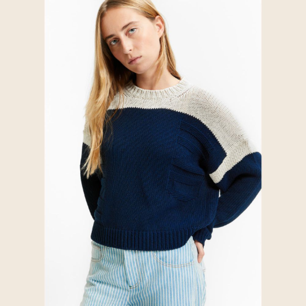 INDEE S26 Pullover Navy - 2 Couleurs – Image 2