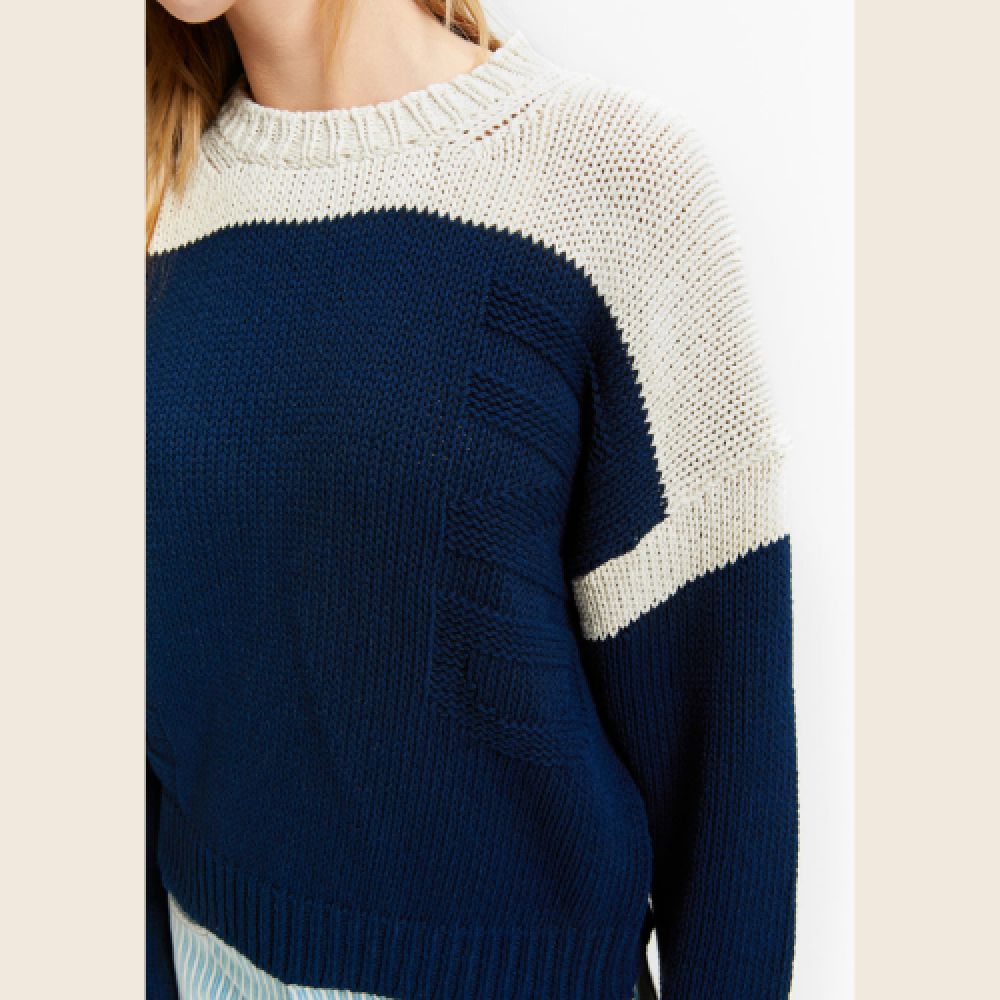 INDEE S26 Pullover Navy - 2 Couleurs – Image 3