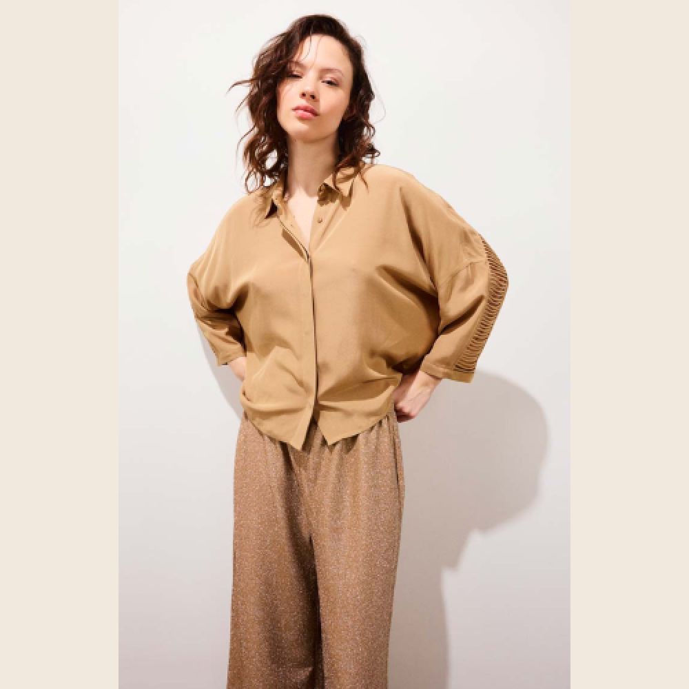 KARMA KOMA E26 Clara Shirt Tabac – Image 2