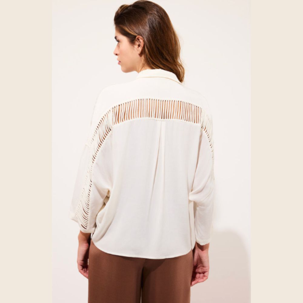 KARMA KOMA E26 Clara Shirt Vanilla – Image 4