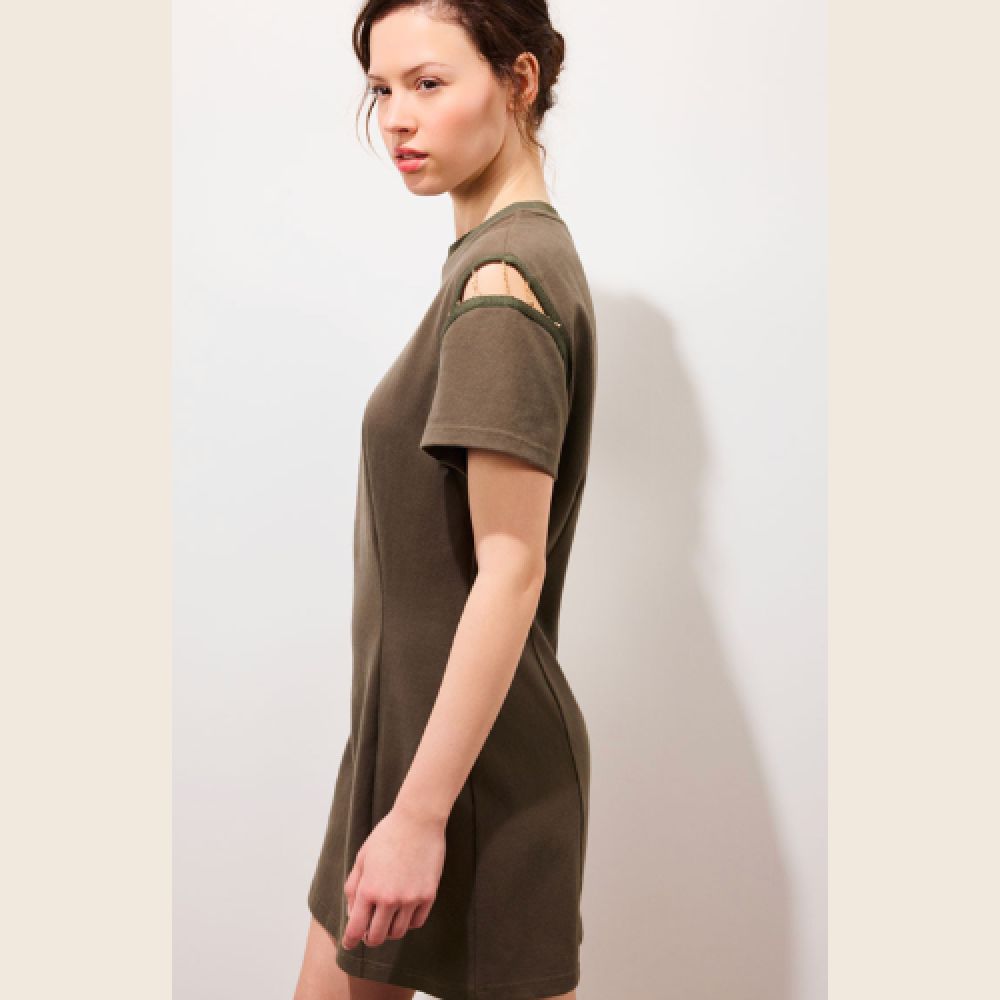 KARMA KOMA E26 Deus Short Dress Pepper – Image 4