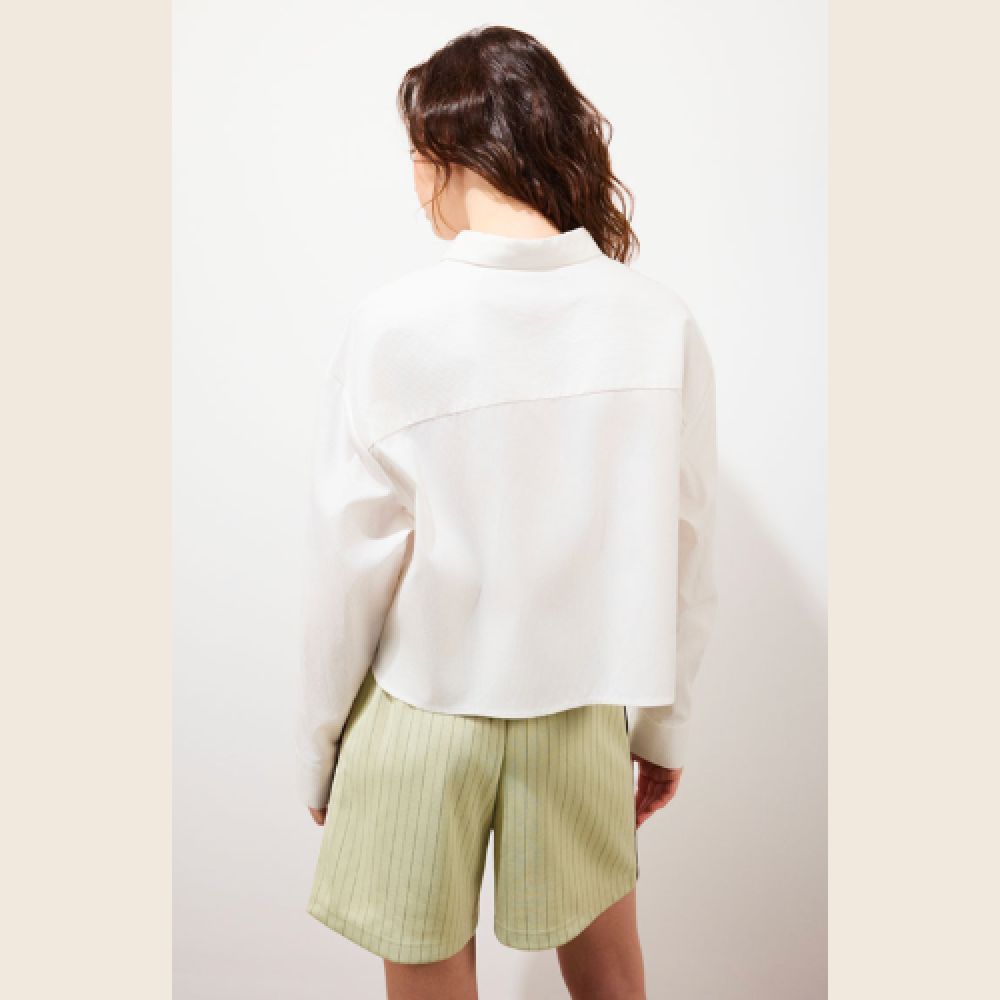 KARMA KOMA E26 Hanks Shirt Snow – Image 3