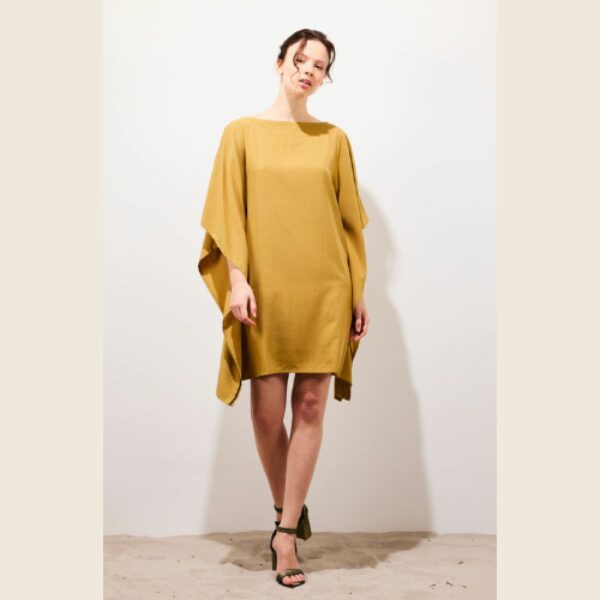 KARMA KOMA E26 Kimono Short Dress Rhum