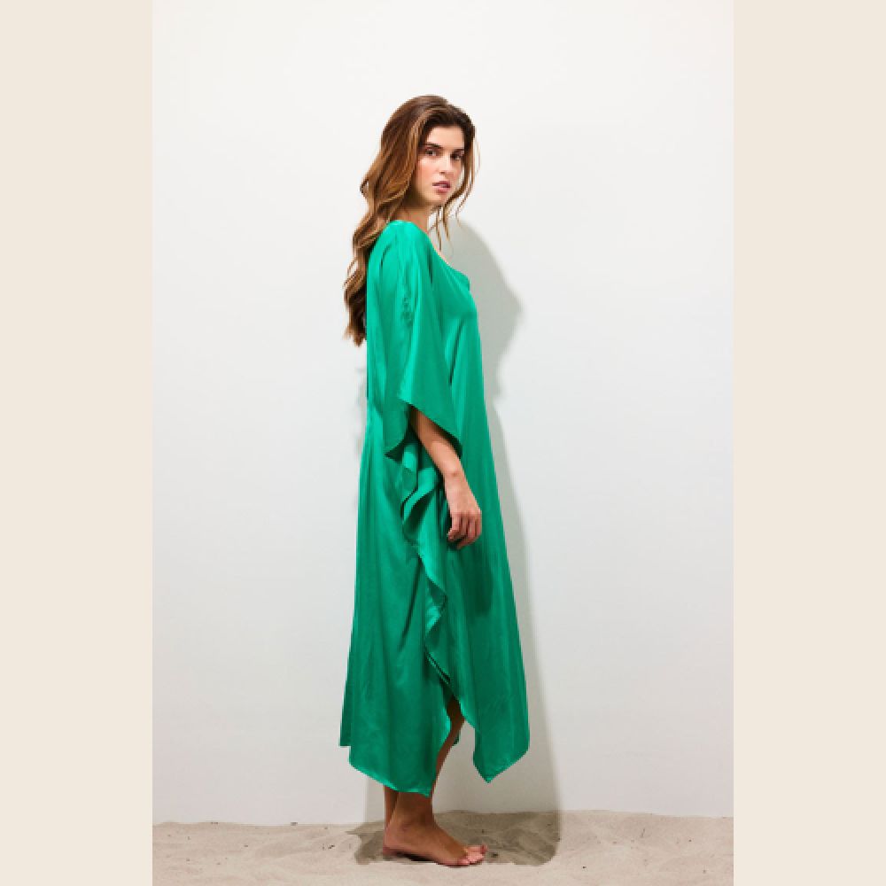 KARMA KOMA E26 Serge Long Dress Mint – Image 2