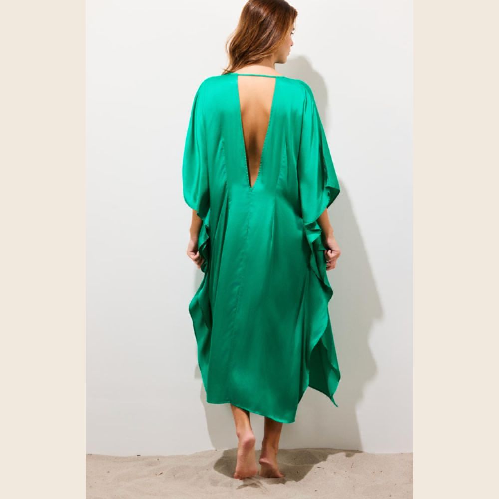 KARMA KOMA E26 Serge Long Dress Mint – Image 3