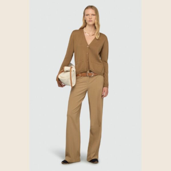 SEMICOUTURE E26 Cardigan Juta-Cot Rigato