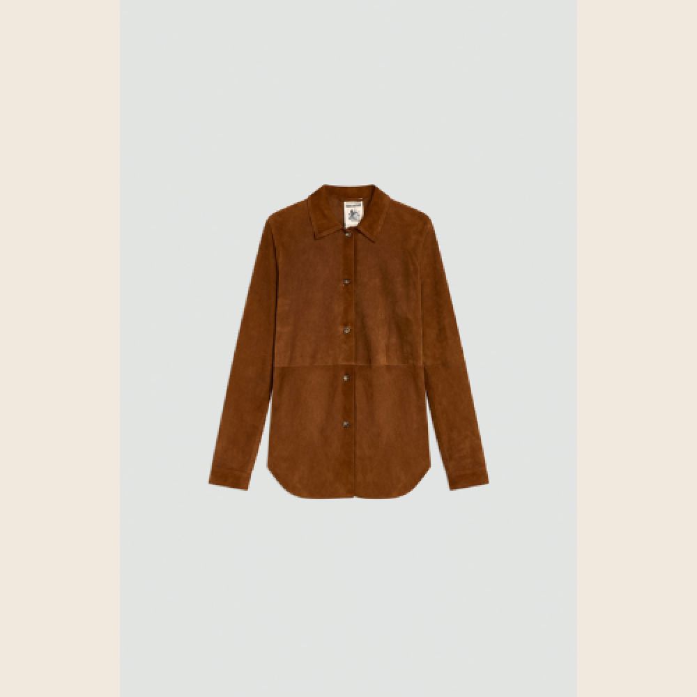 SEMICOUTURE E26 Chemise Nocciola – Image 4