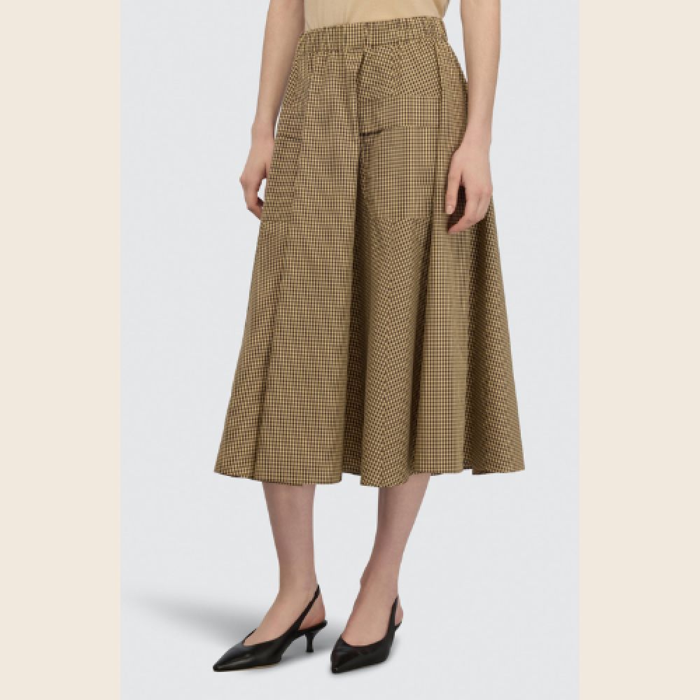 SEMICOUTURE E26 Jupe Micro Quadretto – Image 2