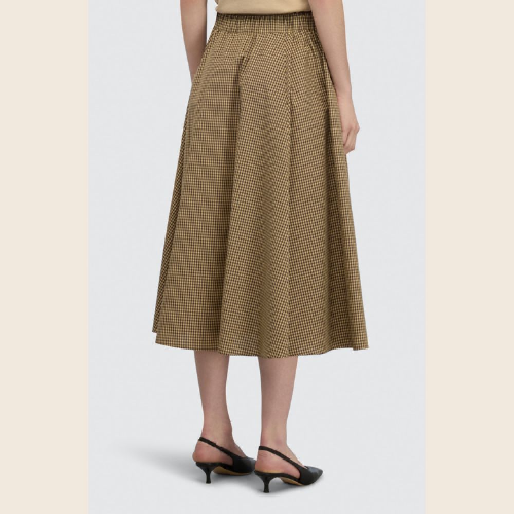 SEMICOUTURE E26 Jupe Micro Quadretto – Image 3