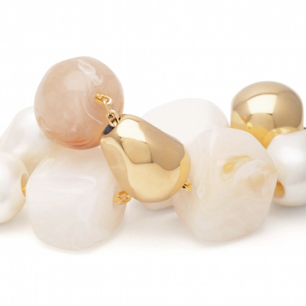 VANESSA BARONI Bracelet Ibiza Beige – Image 3