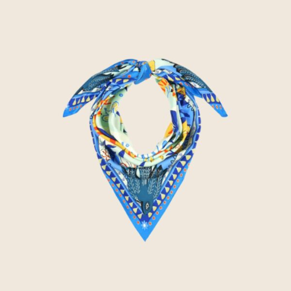 WILD E26 Foulard Bandidas Med Bleu