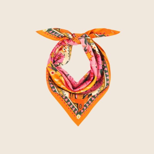 WILD E26 Foulard Bandidas Mini Rose