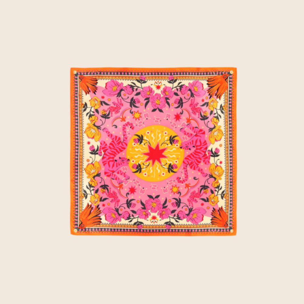 WILD E26 Foulard Bandidas Mini Rose – Image 3