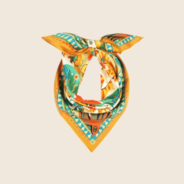 WILD E26 Foulard Bandidas Mini Vert