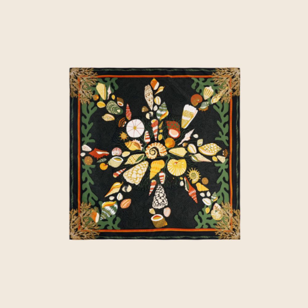 WILD E26 Foulard Coral Med Noir – Image 4