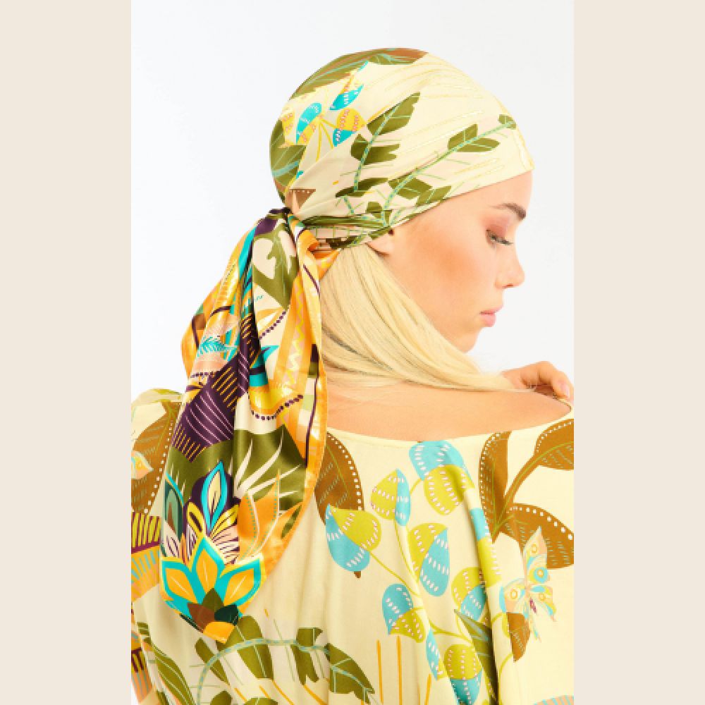 WILD E26 Foulard Enchantered Med Bleu – Image 2