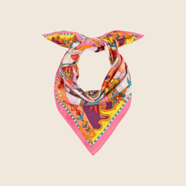 WILD E26 Foulard Enchantered Mini Rose