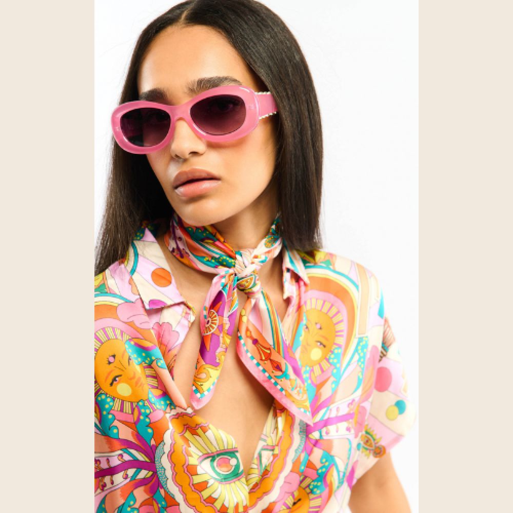 WILD E26 Foulard Enchantered Mini Rose – Image 2